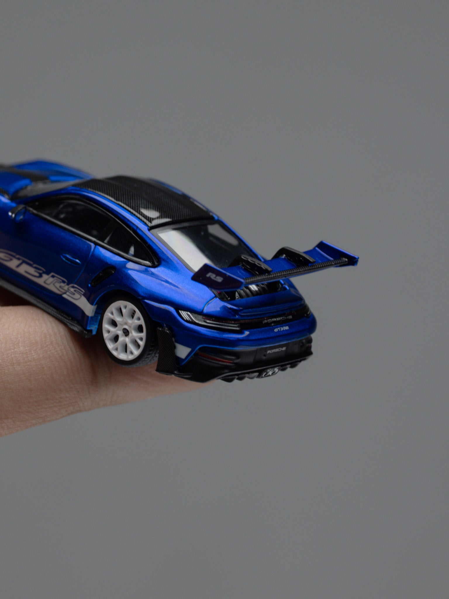 TimeMicro 1:64 992 GT3 RS San Marino Blue Simulation Alloy Car Model