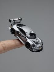 STAR RACE 1:64 PORSCHE 911 GT3 - MATTE SLIVER RACING