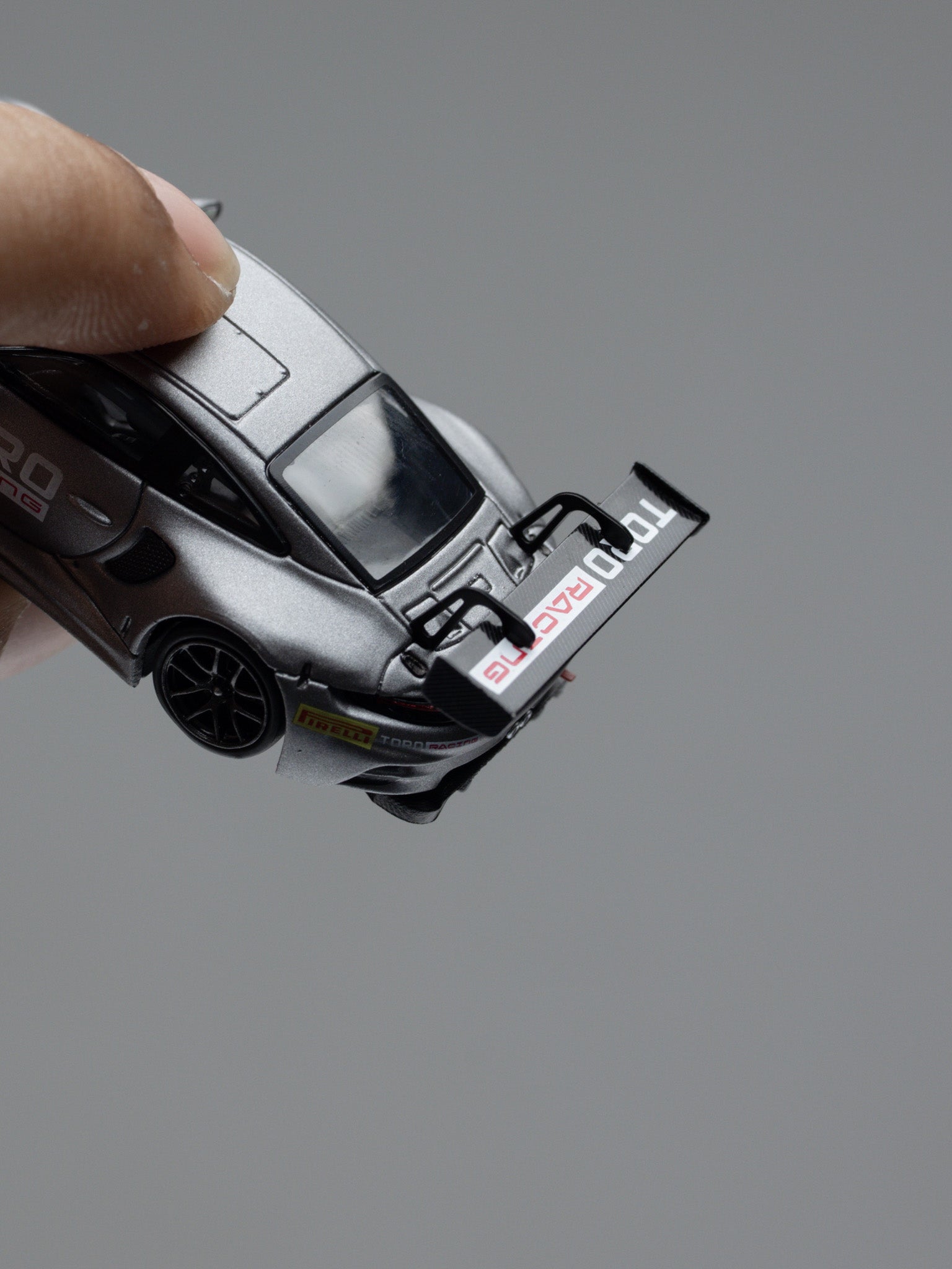 STAR RACE 1:64 PORSCHE 911 GT3 - MATTE SLIVER RACING