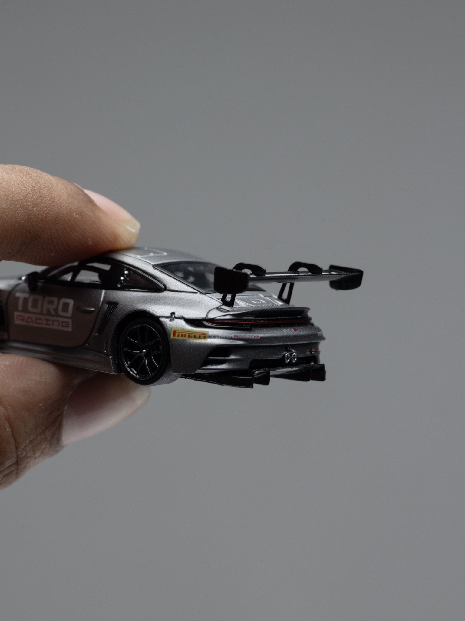 STAR RACE 1:64 PORSCHE 911 GT3 - MATTE SLIVER RACING