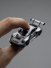 STAR RACE 1:64 PORSCHE 911 GT3 - MATTE SLIVER RACING