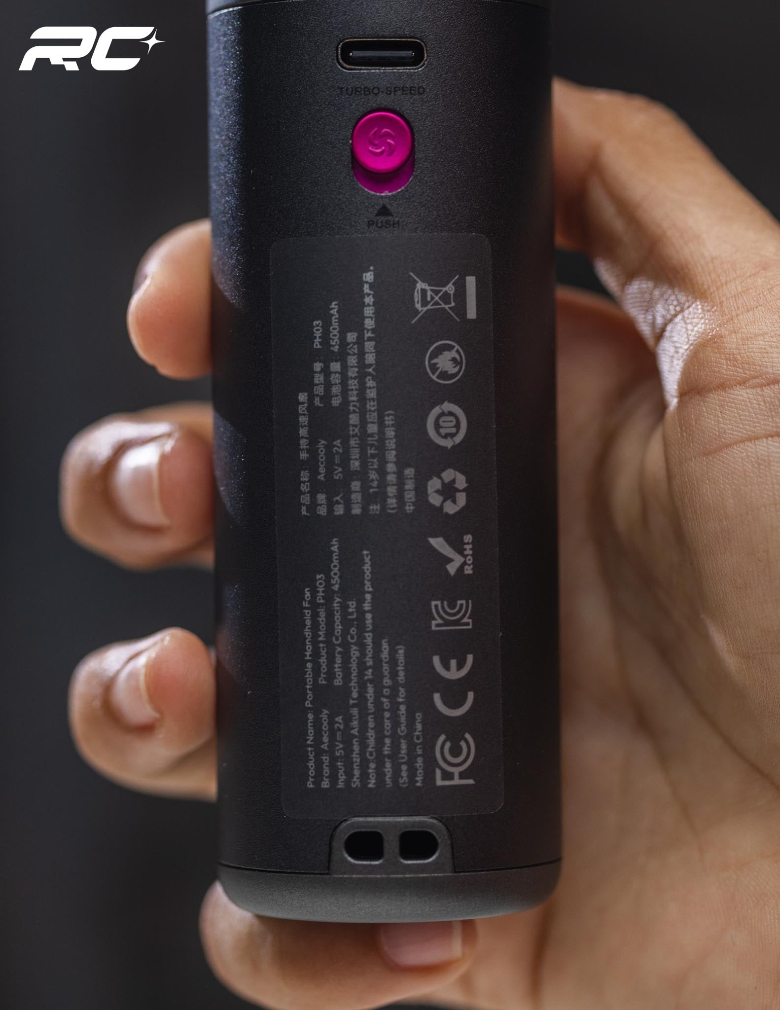 Handheld High-Speed Fan Aero Ultra