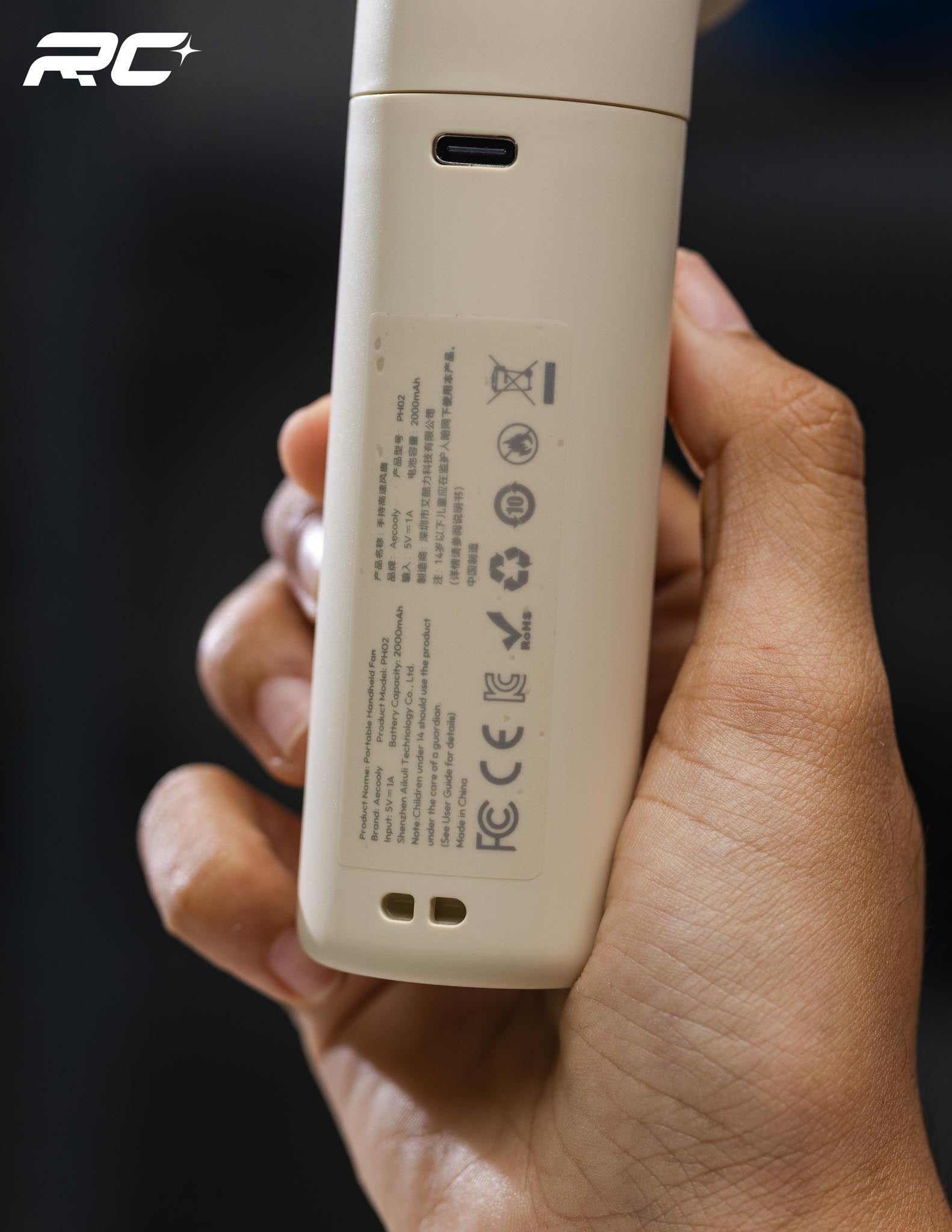 Handheld High-Speed Fan Aero-3500mAh