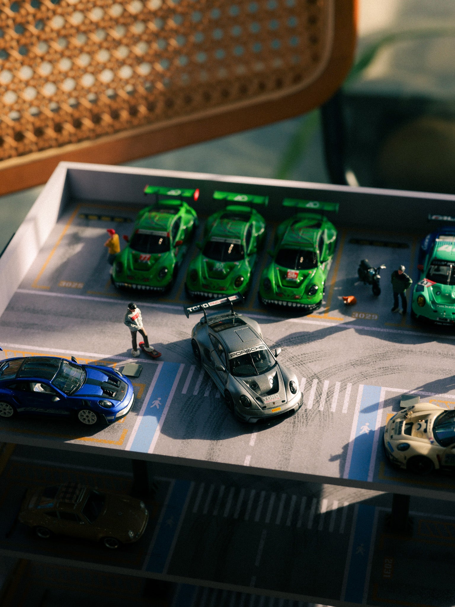 MoreArt1:64 Japanese Parking Building Scene B Simulation Model