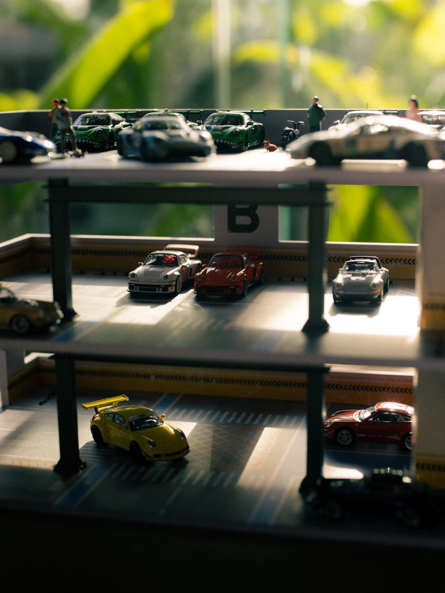 MoreArt1:64 Japanese Parking Building Scene B Simulation Model