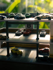 MoreArt1:64 Japanese Parking Building Scene B Simulation Model