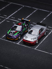 POP RACE 1:64 PANDEM SILVIA S13 – MOONTECH RED