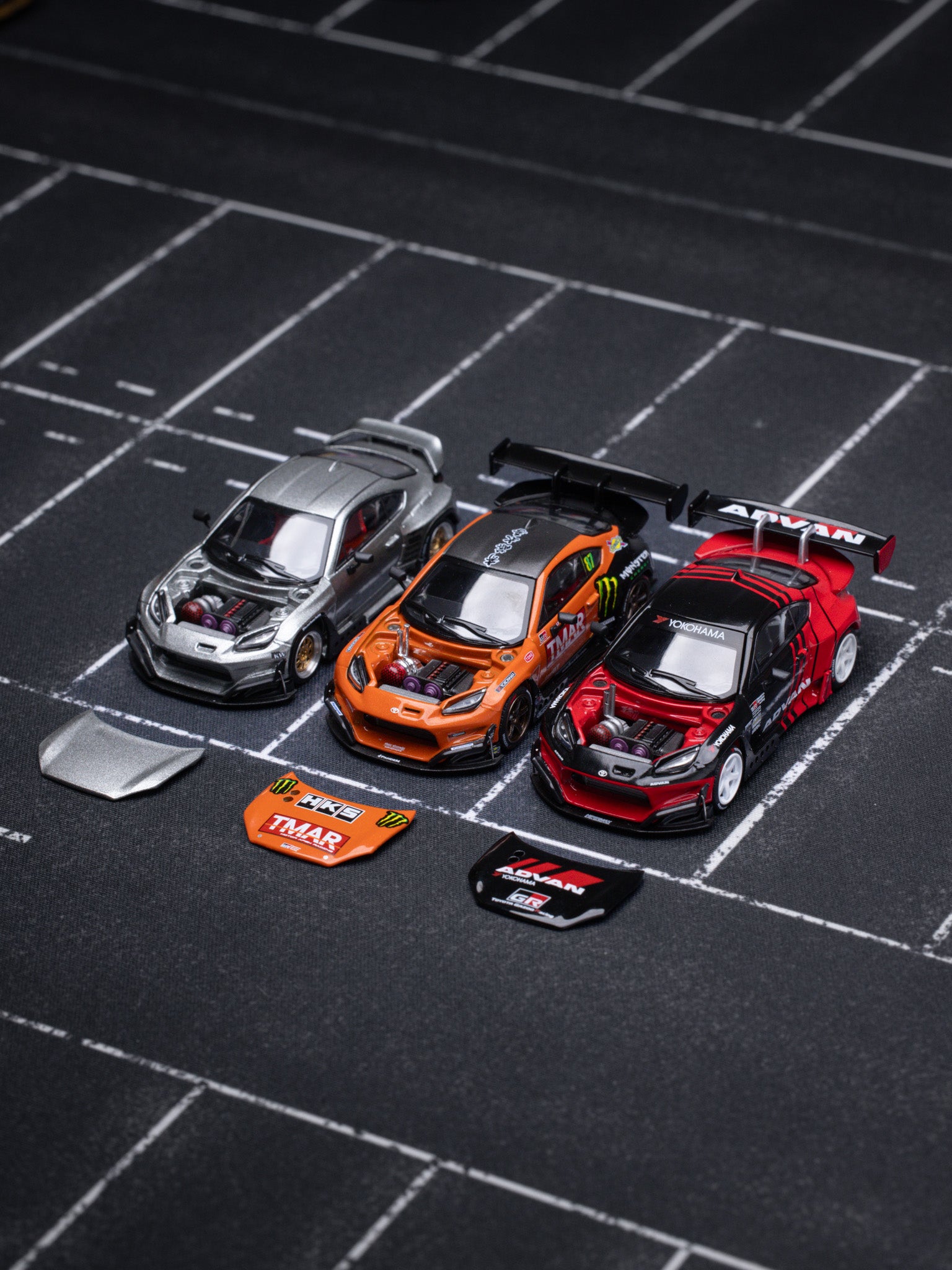 POP RACE 1:64 PANDEM GR86 – ADVAN