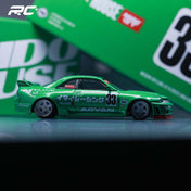 1:64 NISSAN SKYLINE GT-R (R33) IMAI RACING V1 GREEN — KAIDOHOUSE X MINI GT