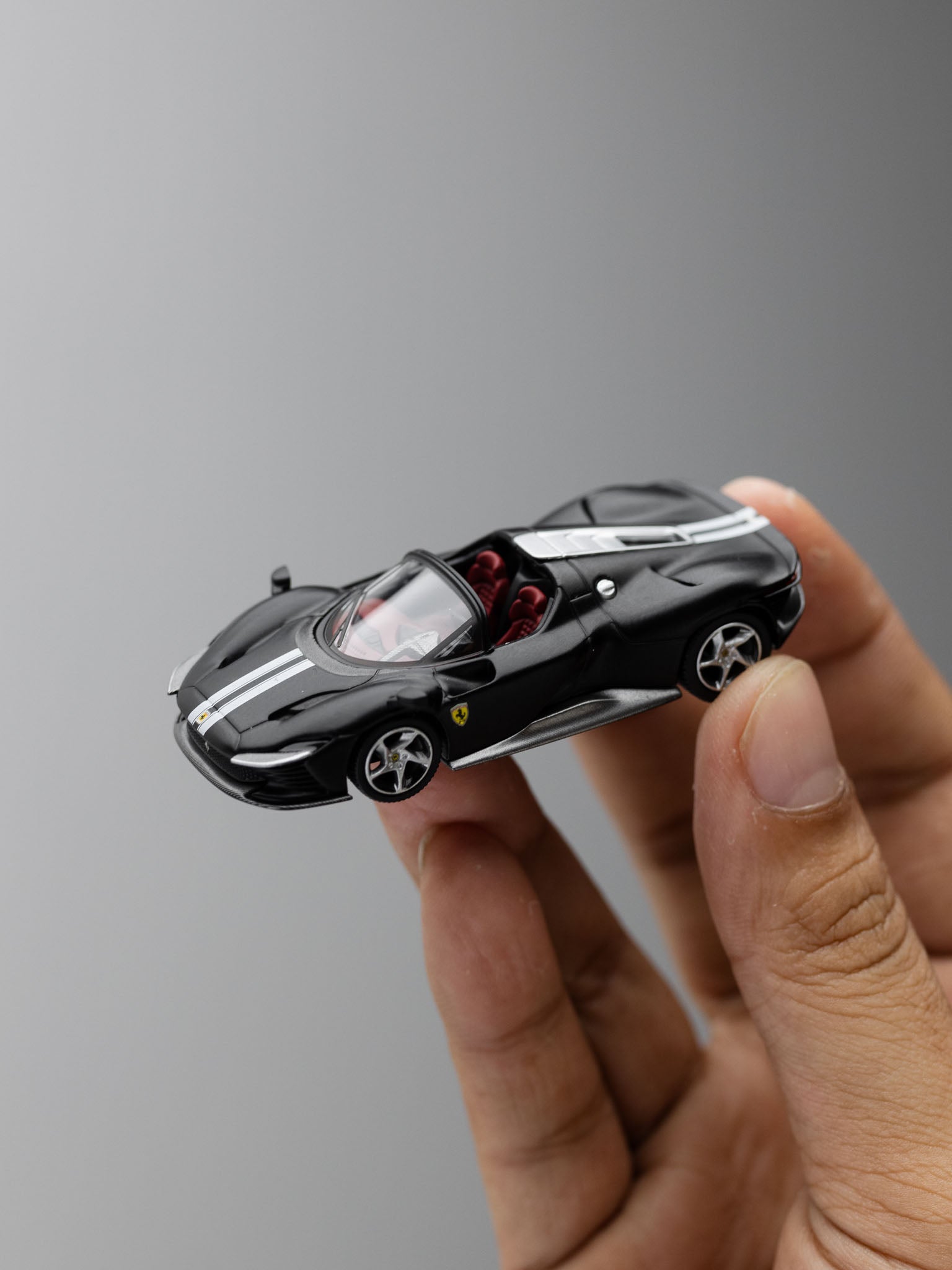 BBR 1/64 Ferrari Daytona SP3 Matt Black