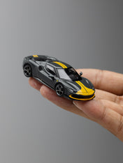 BBR 1/64 - Ferrari 296 GTB Assetto Fiorano Grigio Scuro