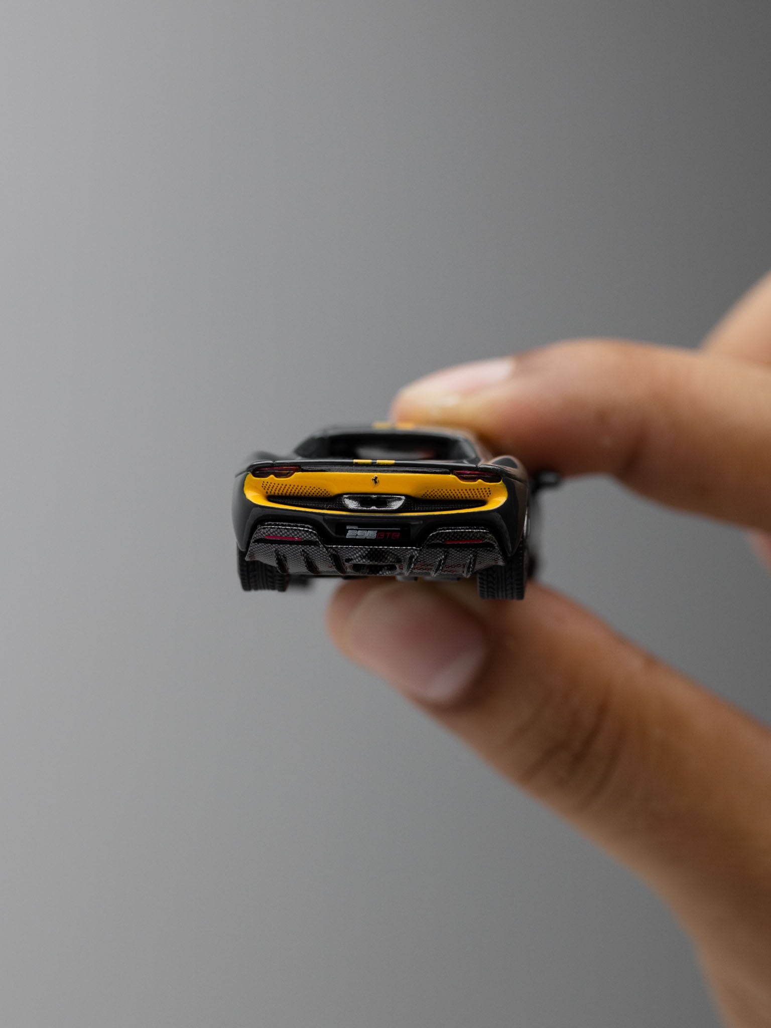 BBR 1/64 - Ferrari 296 GTB Assetto Fiorano Grigio Scuro