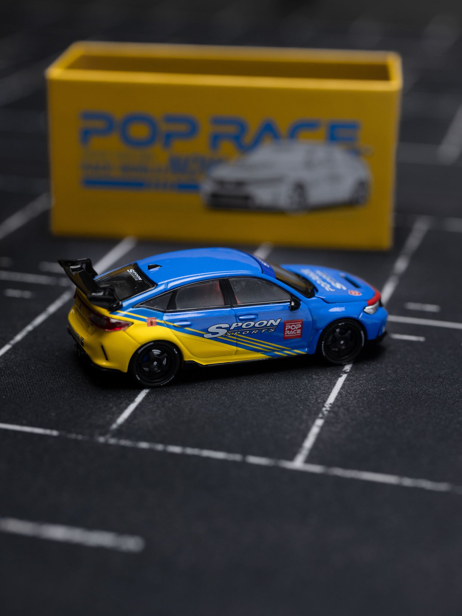 POPRACE 1/64 Spoon Civic Type-R FL5 Tokyo Auto Salon Hong Kong