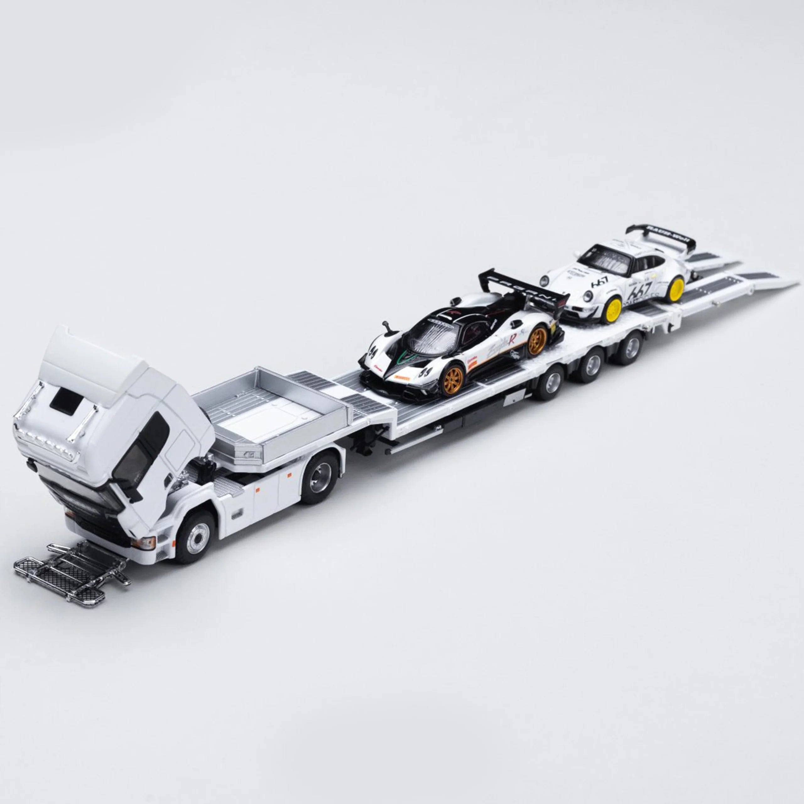 SCANIAN TRAILER TRANSPORTER – WHITE