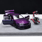 1/18 OR 1/64 ACRYLIC BOX : 34X34X14CM