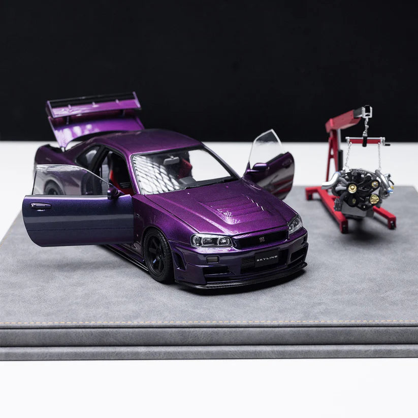 1/18 OR 1/64 ACRYLIC BOX : 34X34X14CM