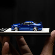 NISSAN GTR34 OPEN COVER EDITION SPEED AND PASSION BLUE