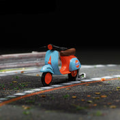 MOREART 1:64 GULF OIL SCOOTER ACTION FIGURE SET