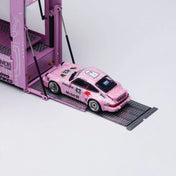 SCANIA SCANIA S730 V8 DOUBLE-LAYER ENCLOSED FLYING WING TRANSPORT VEHICLE MODEL