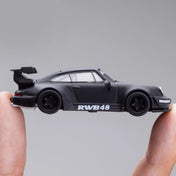 DECODE 1:64 PORSCHE 911 WIDEBODY RWB964 MATTE BLACK LIMITED 500PCS