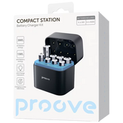 Battery Charger Kit Proove Compact Station 8pcs (4xAAA + 4xAA)