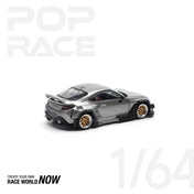 POP RACE 1:64 PANDEM GR86 – SILVER (NEW TOOLING)