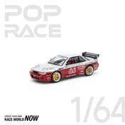 POP RACE 1:64 PANDEM SILVIA S13 – MOONTECH RED