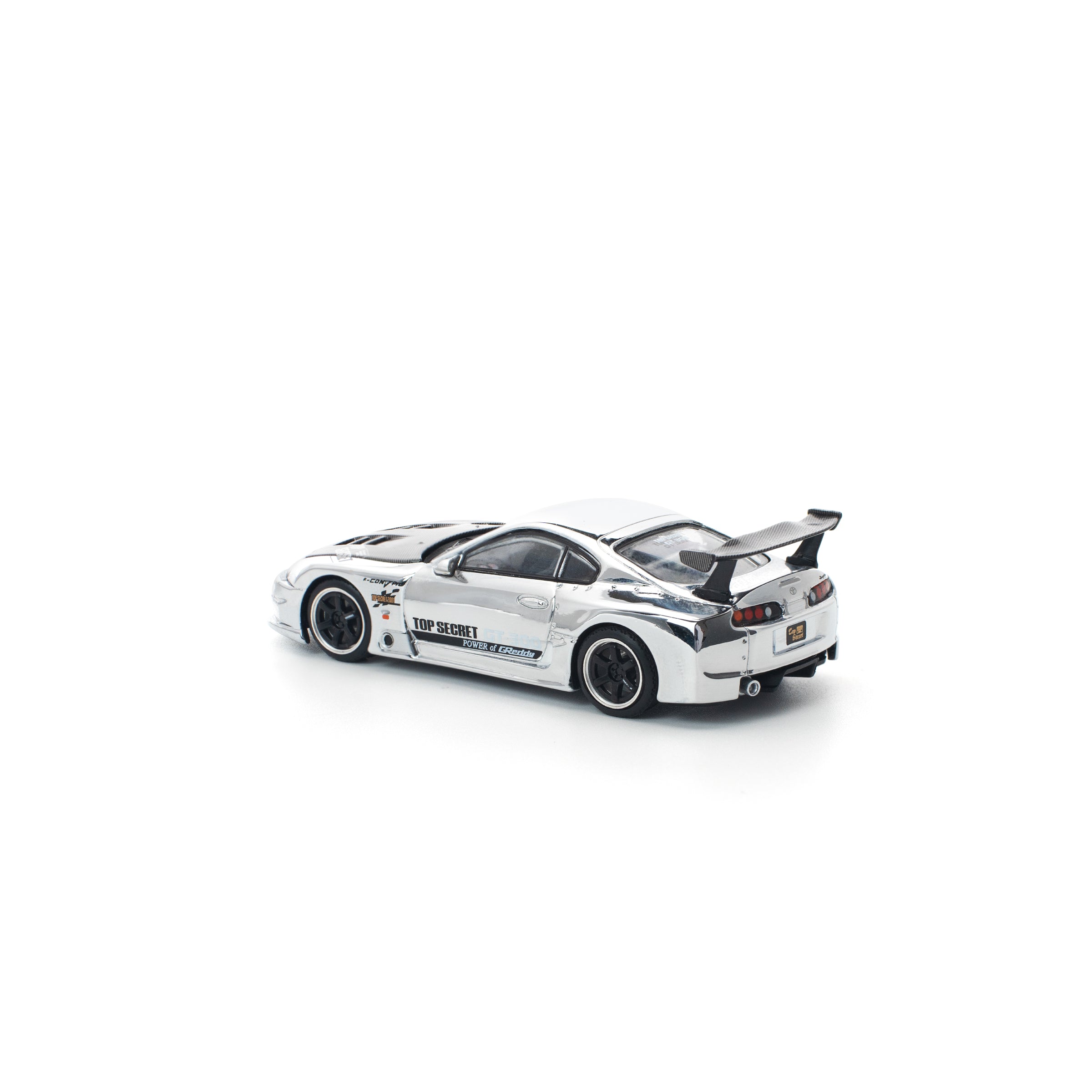 POP RACE - TOP SECRET GT300 SUPRA - SILVER CHROME - PR640325
