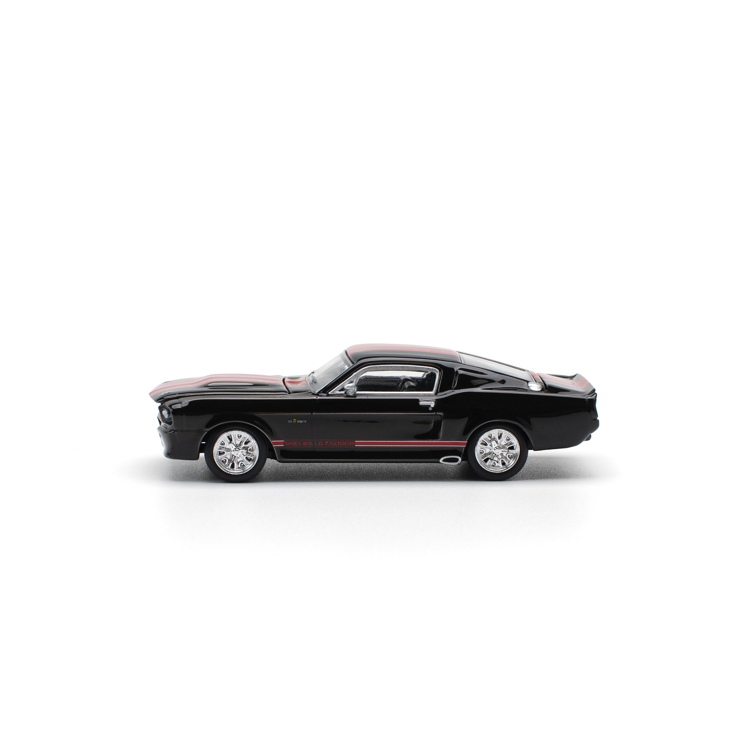 POP RACE 1/64 - SHELBY MUSTANG GT500 DARK CHROME