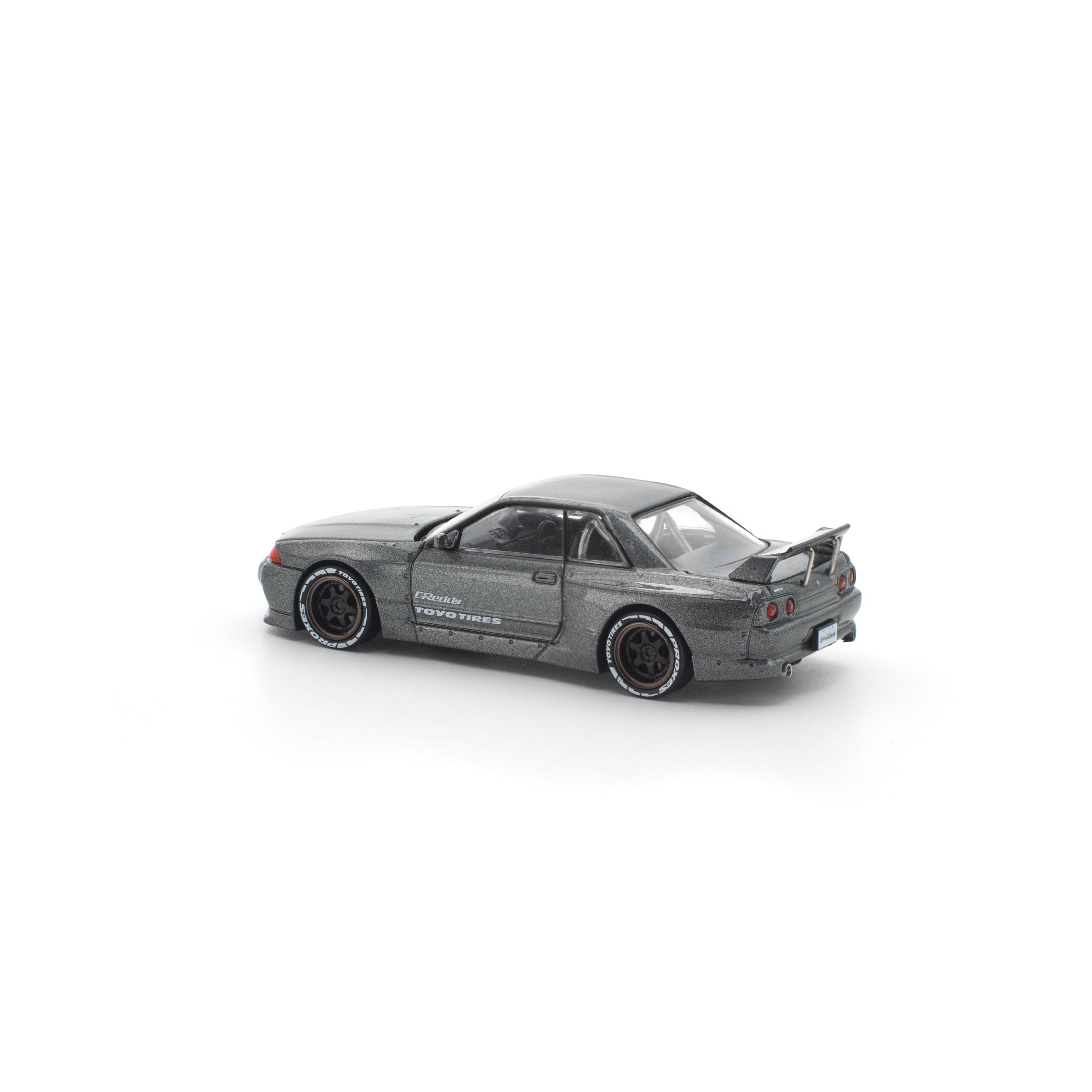 POP RACE 1/64 PANDEM R32 GUN METAL NEW TOOLING