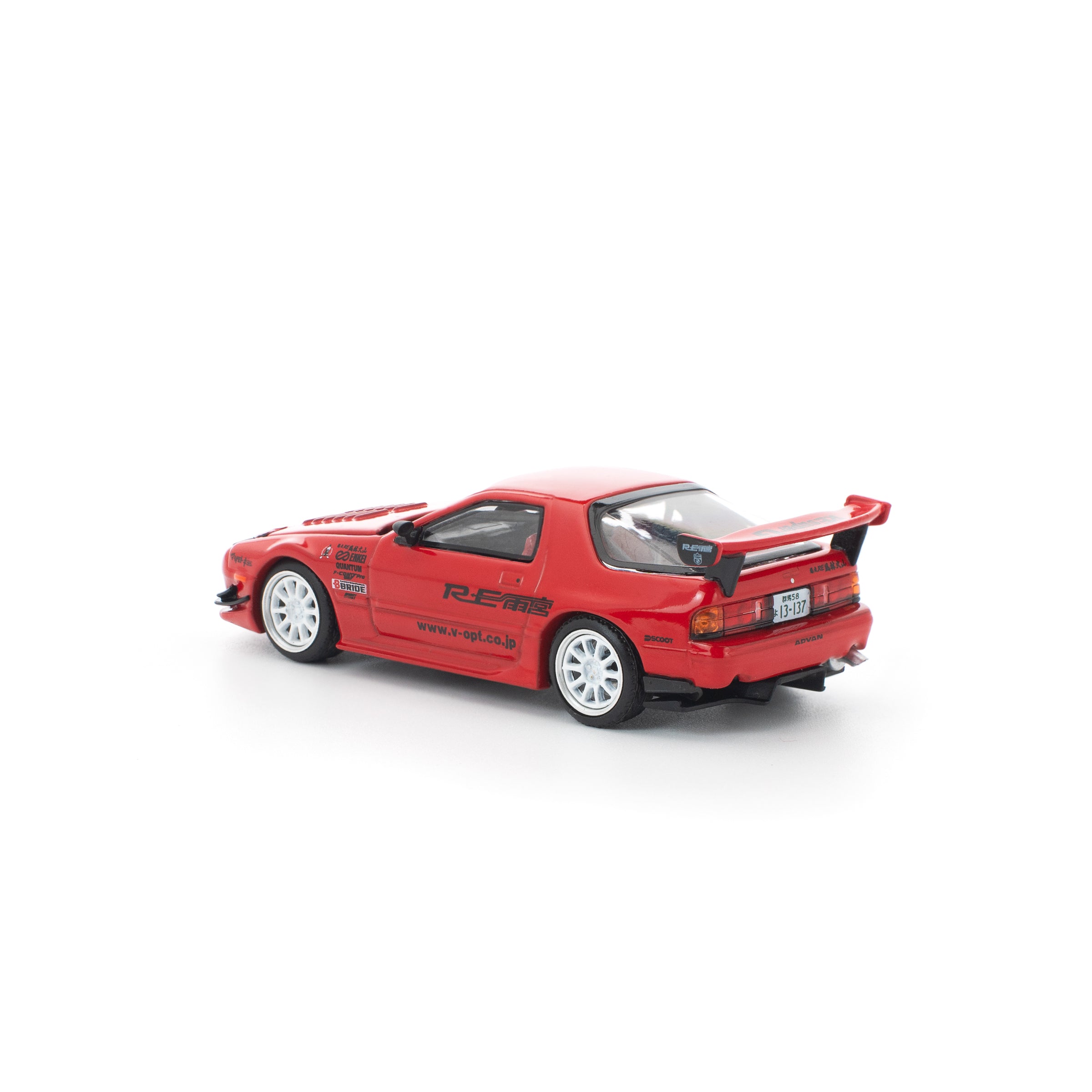 ミニカー 1/43 Mazda RX-7 (FC3S) RE Amemiya Red MAZDA RX7 (FC3S) RE-AMEMIYA RED - POP RACE – RC Cambodia