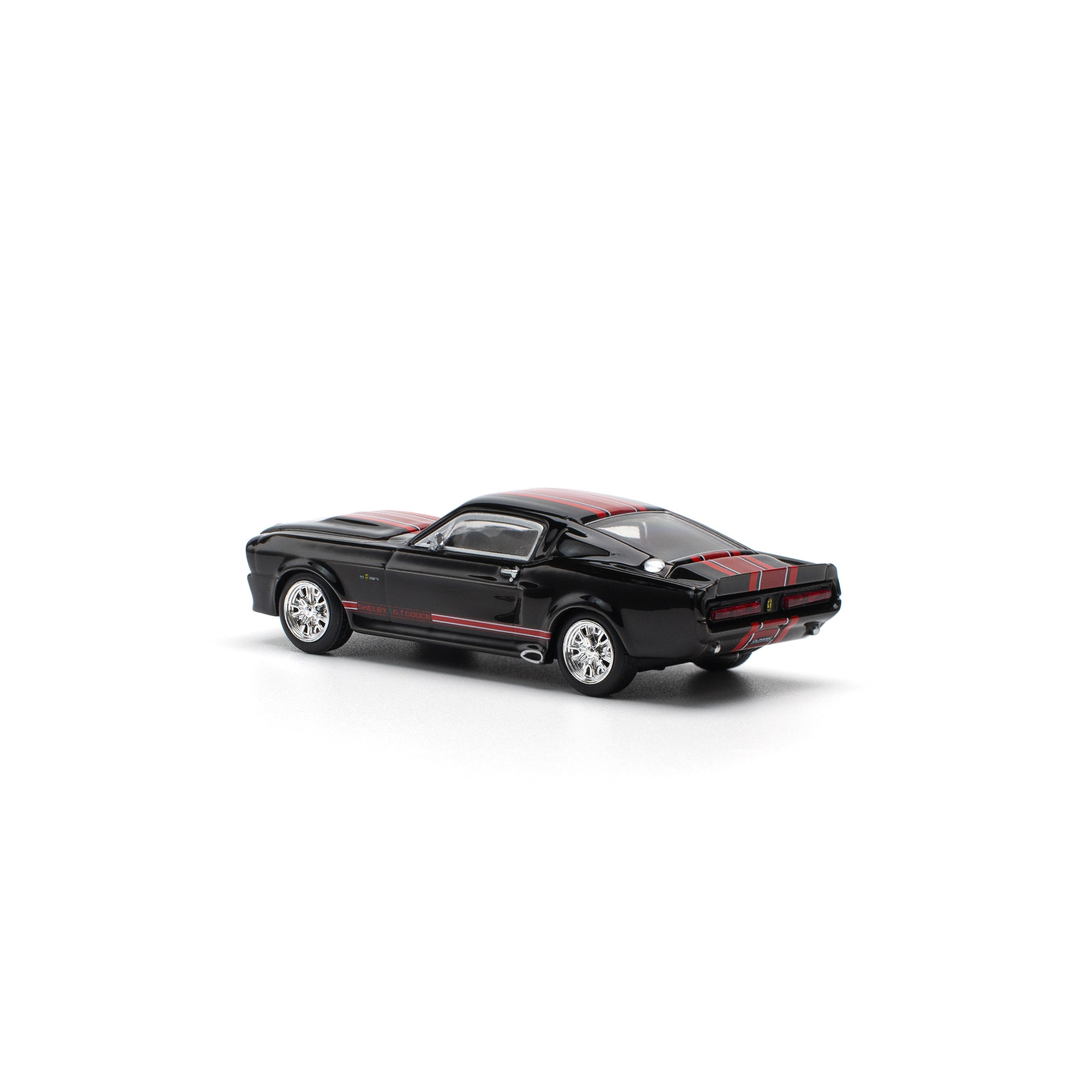 POP RACE 1/64 - SHELBY MUSTANG GT500 DARK CHROME