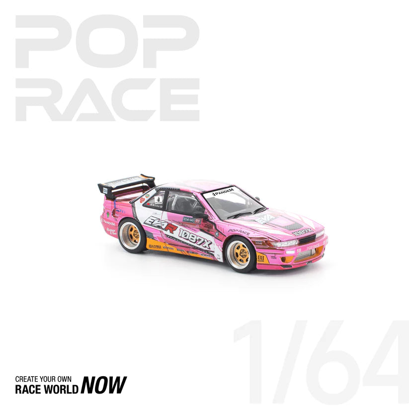 POP RACE 1:64 PANDEM S13 EVA RT PRODUCTION MODEL CUSTOM TYPE-08