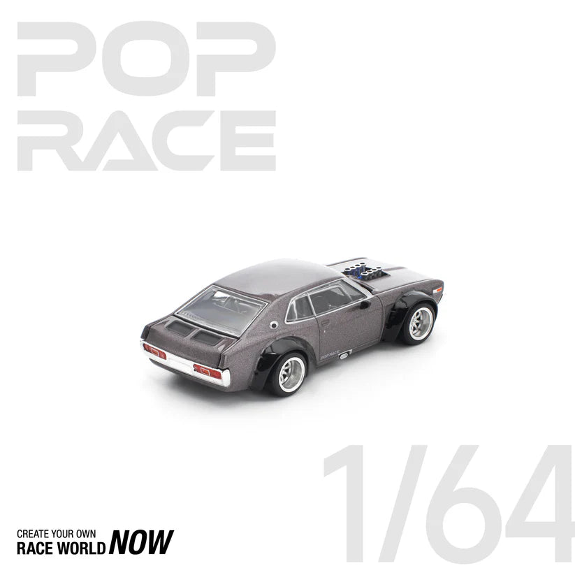 POP RACE 1:64 LAUREL C130 METALLIC GREY NEW TOOLING