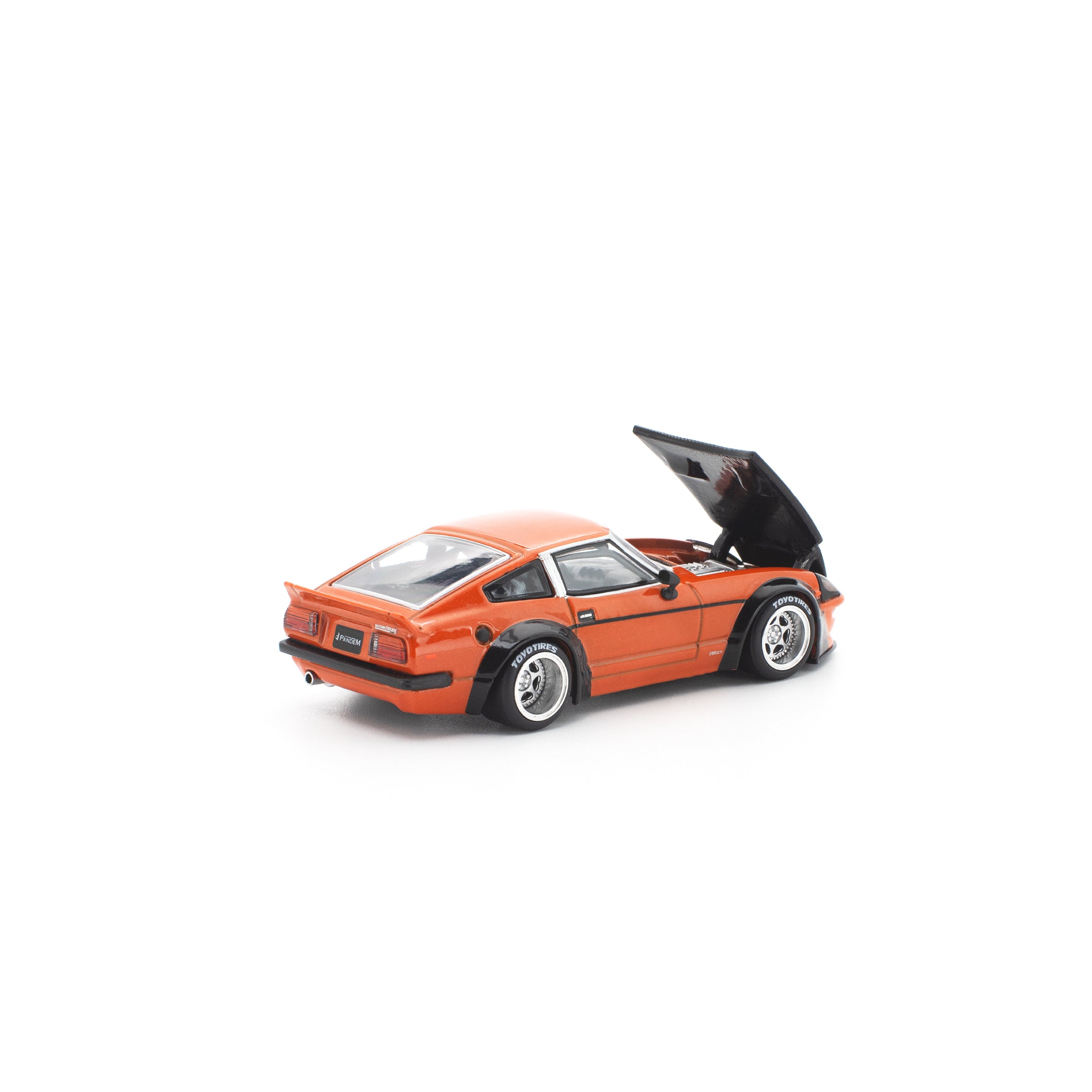POP RACE 1/64 PANDEM 280ZX ORANGE
