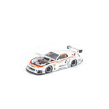 POP RACE 1/64- LB SUPER SILHOUETTE RX7 (FD3S) WHITE NEW TOOLING
