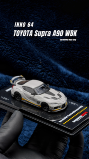 INNO 1:64 Toyota SUPRA A90 Darwin PRO in Matte Grey