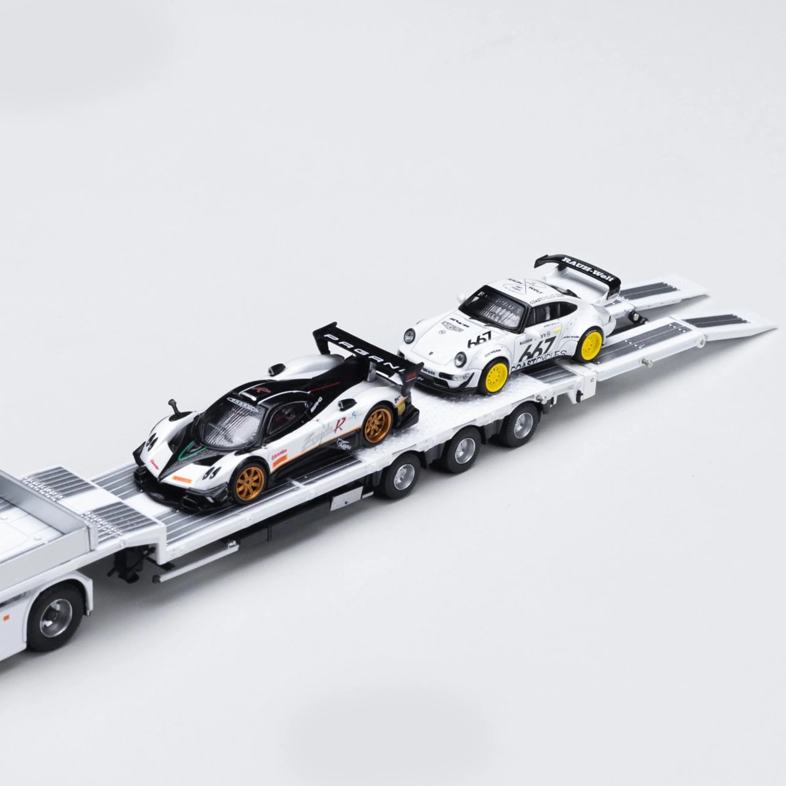 SCANIAN TRAILER TRANSPORTER – WHITE