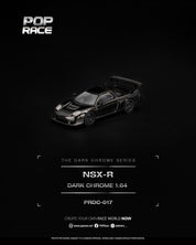 POP RACE 1/64 NSX-R DARK CHROME