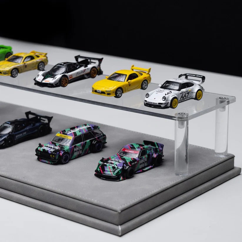 1/18 OR 1/64 ACRYLIC BOX : 34X18X14CM