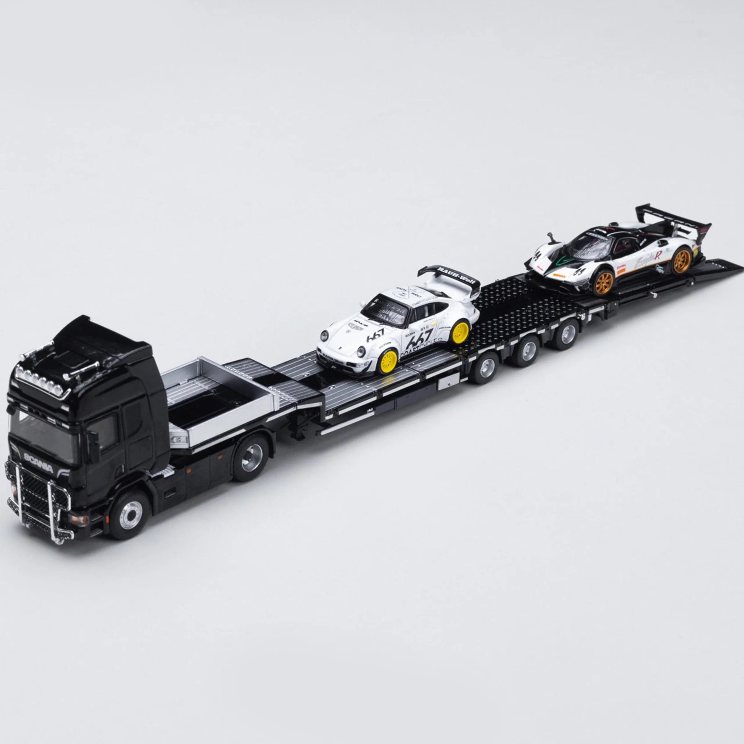 SCANIA TRAILER TRANSPORTER – BLACK