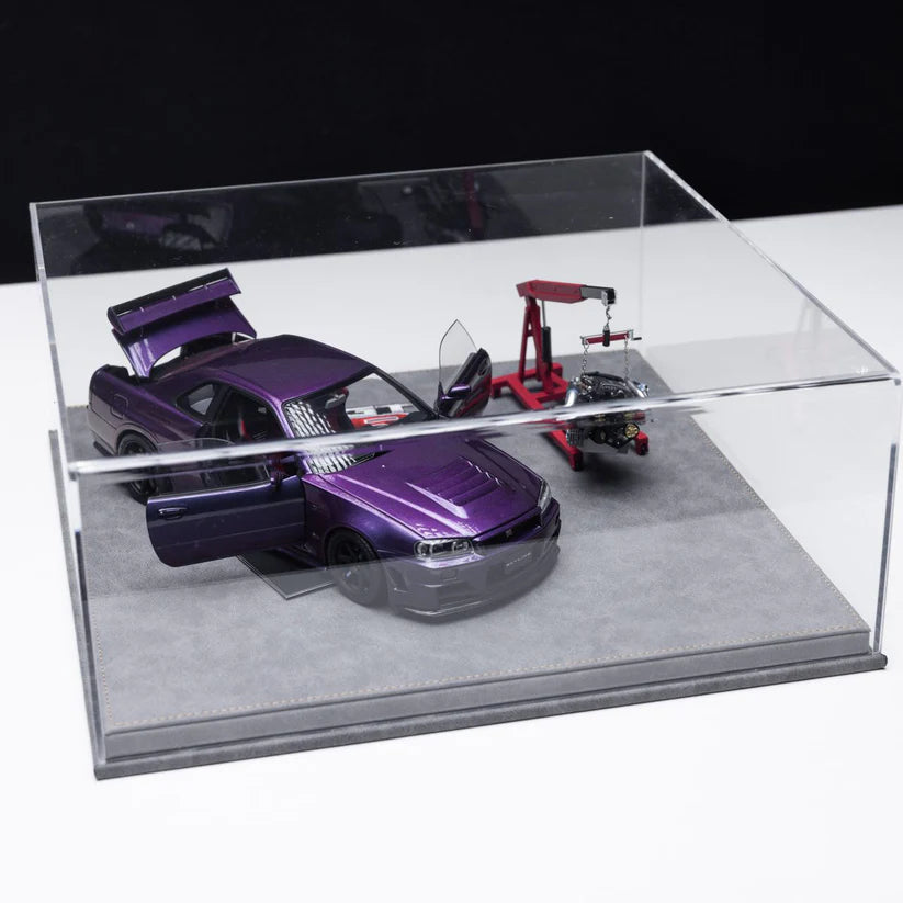 1/18 OR 1/64 ACRYLIC BOX : 34X34X14CM