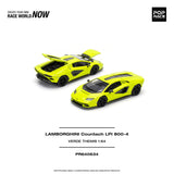 POP RACE 1/64 - LAMBORGHINI COUNTACH LPI 800-4 VERDE THEMIS