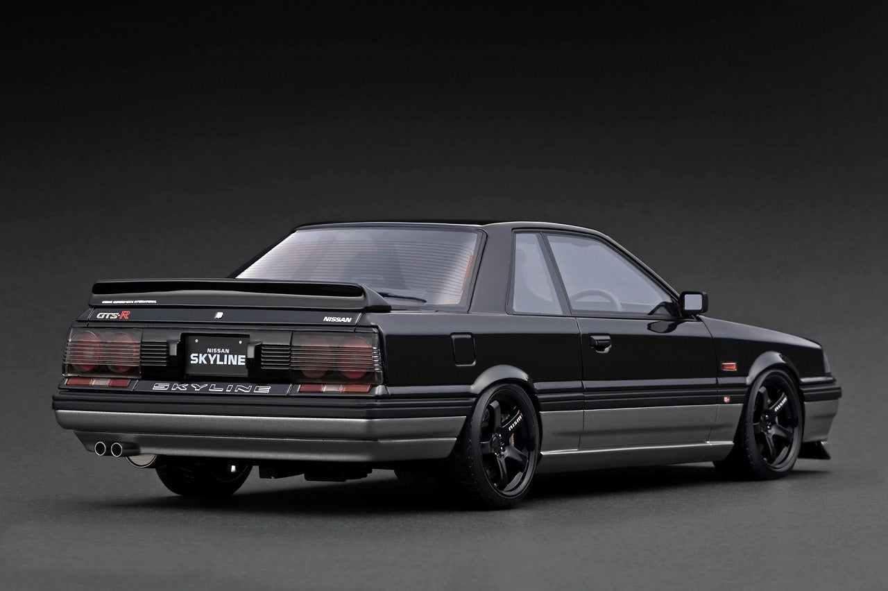 IGNITION MODEL Nissan Skyline GTS-R (R31) Black/Silver IG4010