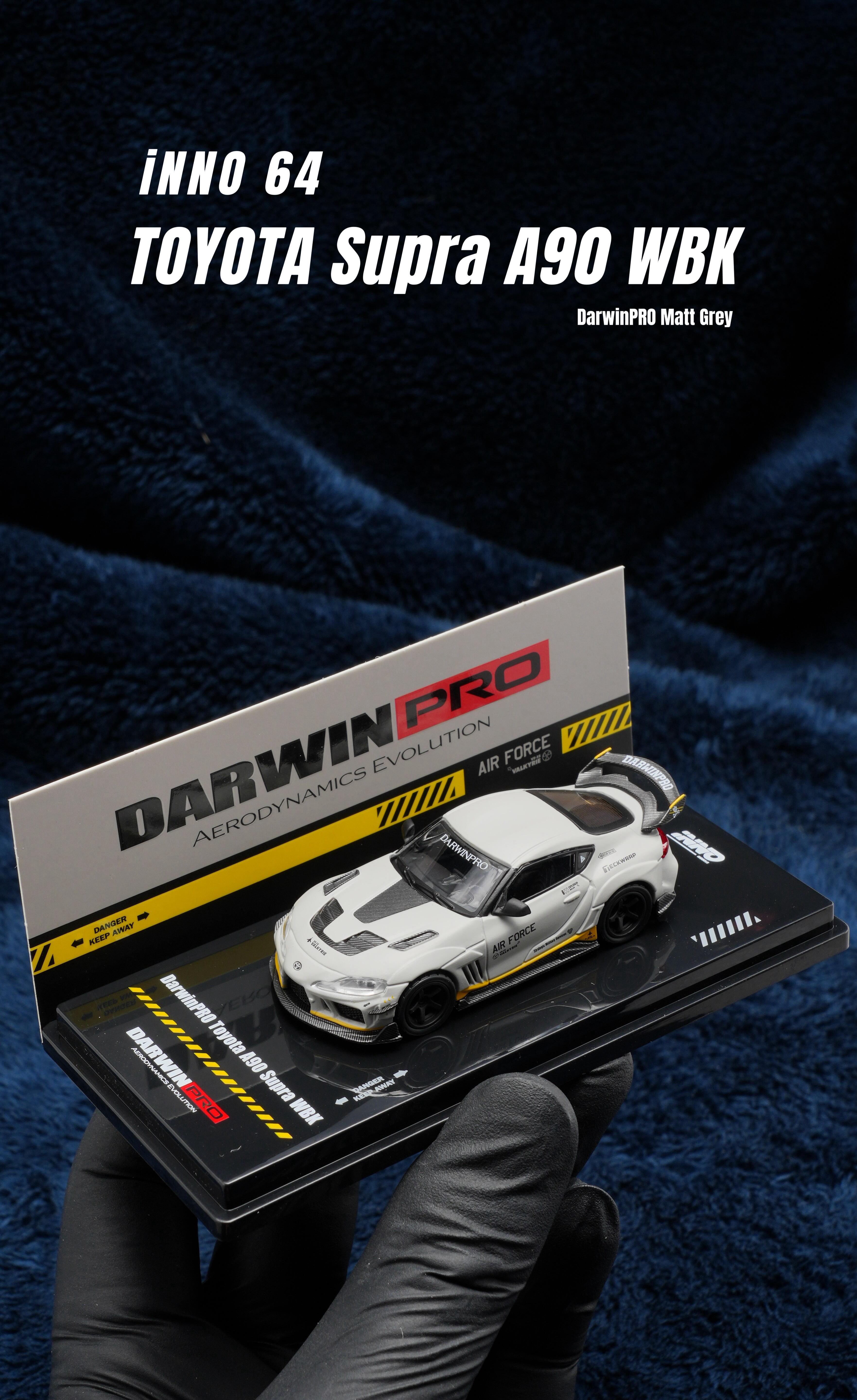 INNO 1:64 Toyota SUPRA A90 Darwin PRO in Matte Grey