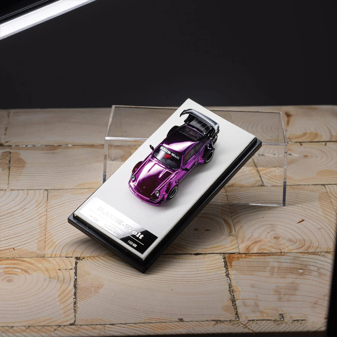 AM AURORA 1:64 PORSCHE 964 GRADIENT ELECTROPLATED