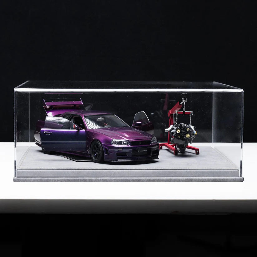 1/18 OR 1/64 ACRYLIC BOX : 34X34X14CM