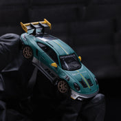 TIME MICRO 1:64 PORSCHE 911 992 GT3 RS GREEN SILVER LIVERY