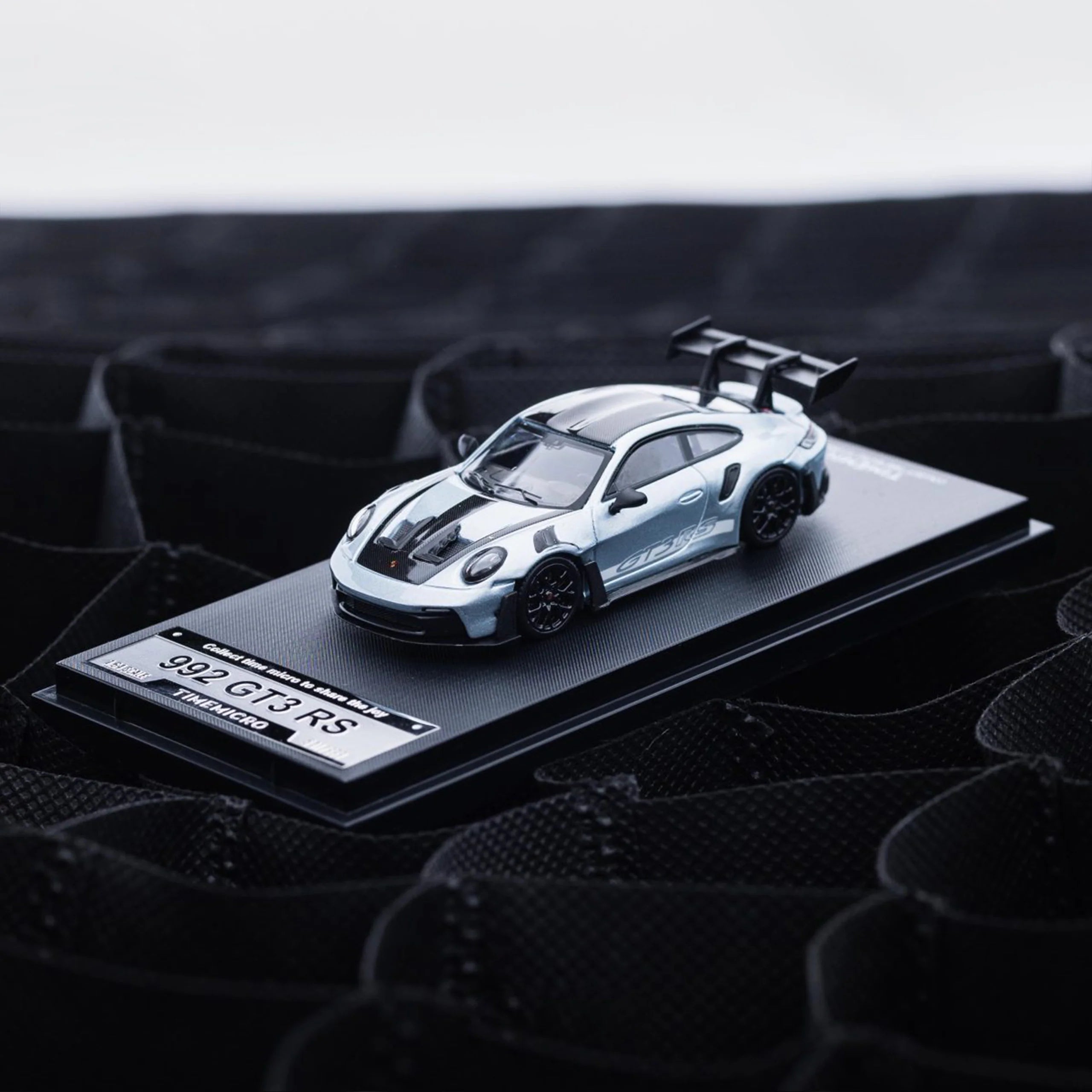 TIMEMICRO 1:64 PORSCHE 992 GT3 RS GLACIER BLUE