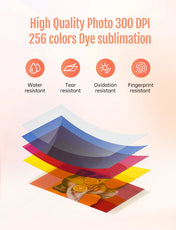 Hanin CP4100 Wi-Fi Wireless Instant Photo Printer 4x6 + 1 Package of Paper